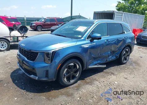 2025 Kia Sorento Hybrid Sx Prestige из США, поврежденный, VIN KNDRKDJG9S5296517